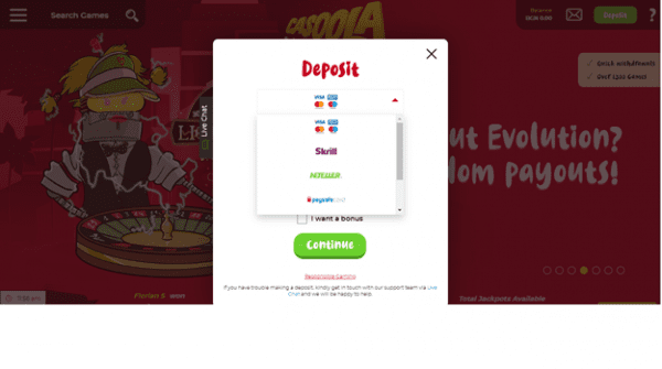 Maestro kartları ilə depozit qoymaq