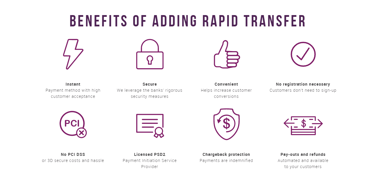 RapidTransfer-dən istifadənin faydaları