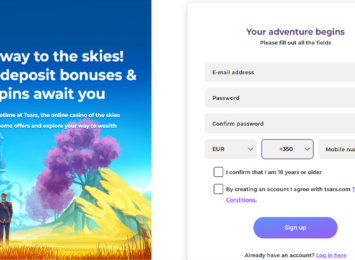 Tsars Kazino Registration