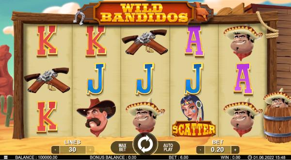 7Mojos Kazinolar Wild Bandidos Slot