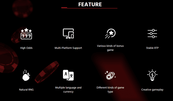 Asiagaming Xüsusiyyətləri E