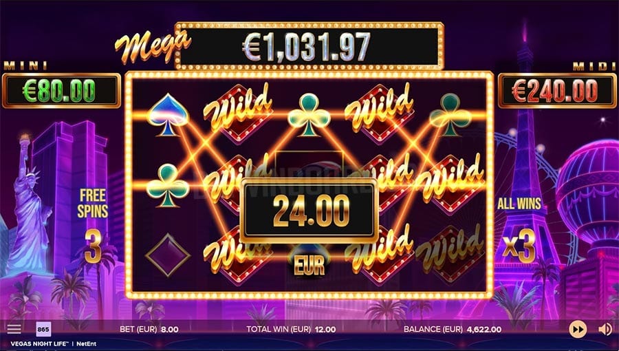 Vegas Night Life Rtp