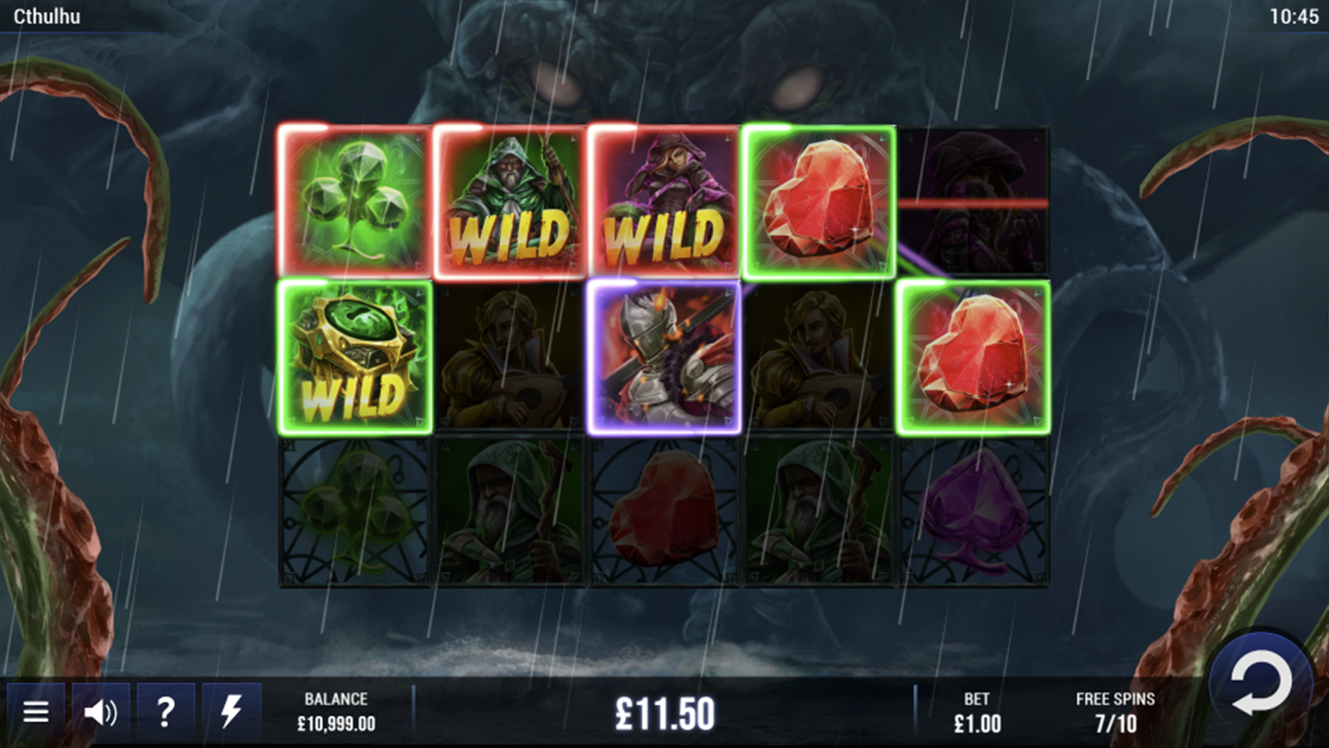 Cthulhu Free Spins Skrinshot 1920X1080 01