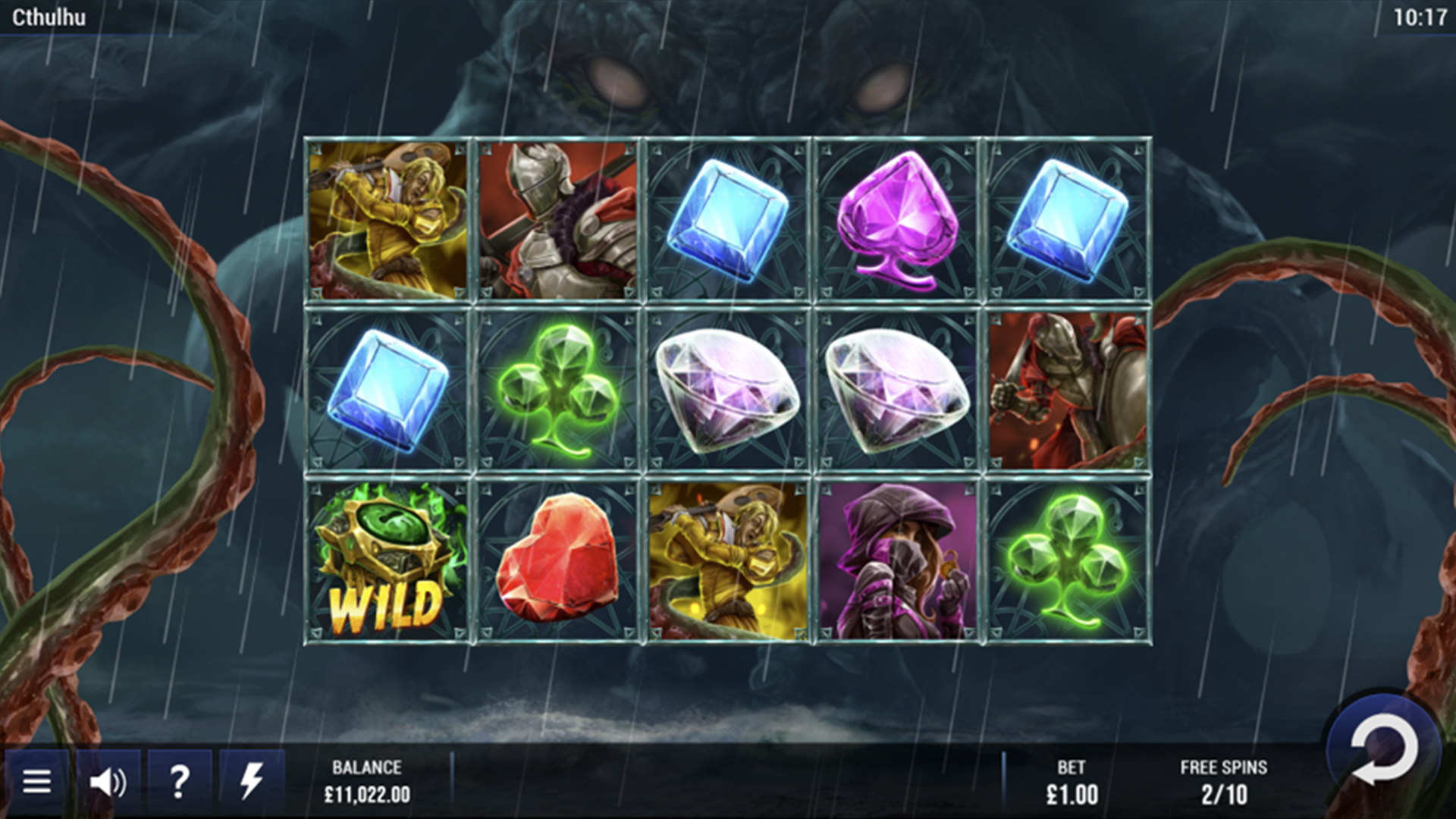 Cthulhu Free Spins Ekran görüntüsü 1920X1080